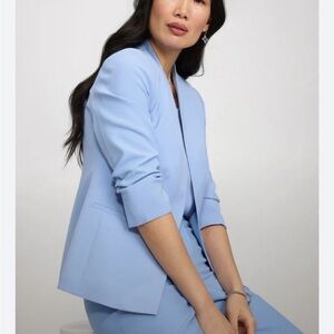 MELANIE LYNE Light Blue Women's Blazer